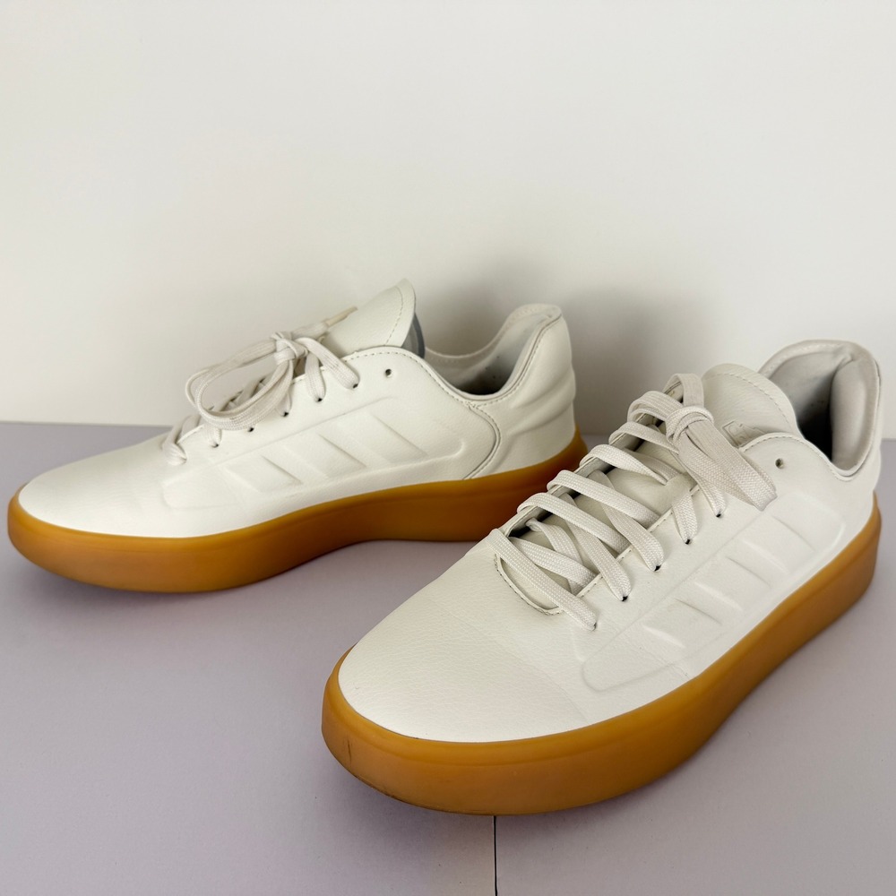 Adidas ZNTASY Capsule Collection Shoes Mens 10.5 Cloud White Gum Sole GZ2298 - Picture 2 of 7